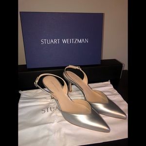 Stuart Weitzman close toe heels